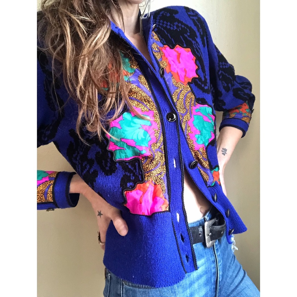 Vintage sweater /cardigan - Picture 1 of 8